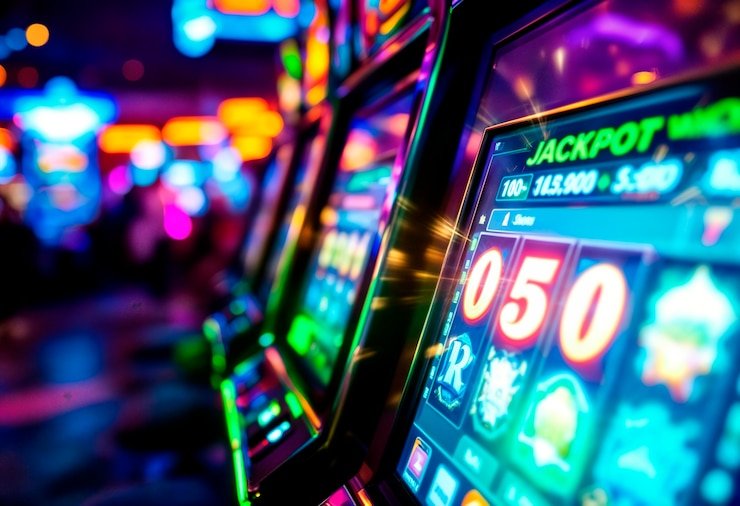 Layar hasil akhir permainan memancing armadatoto menampilkan total poin, hadiah, dan opsi penarikan